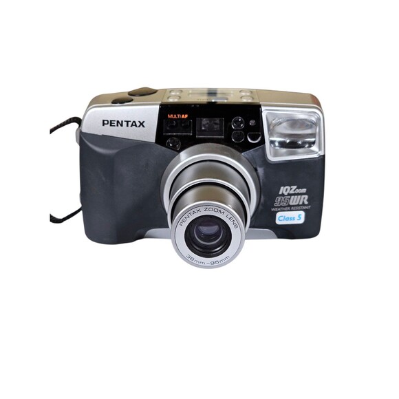Pentax IQZoom 95WR Weather Resistant Class 5 Film Camera 38mm-95mm Tested!! - Picture 1 of 16